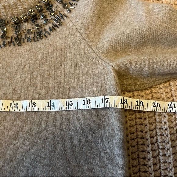 Allegory Wool Cashmere Beaded Sweater - Picture 6 of 12